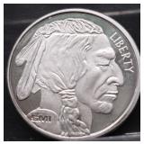 1 OZ .999 SILVER ROUND