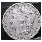 1894 O MORGAN DOLLAR VG