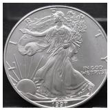 1997 SILVER EAGLE GEM