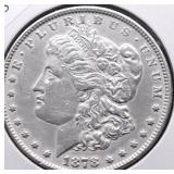 1878 MORGAN DOLLAR AU