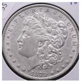 1879 MORGAN DOLLAR AU