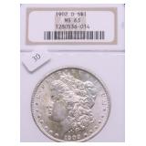 1902 O NGC MS63 MORGAN DOLLAR