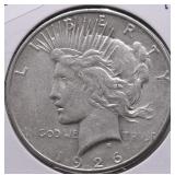 1926 S PEACE DOLLAR XF