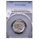 1926 PCGS MS64 BUFFALO NICKEL