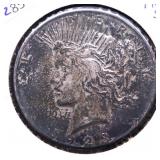 1923 S PEACE DOLLAR VF