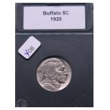 1928 GEM BU BUFFALO NICKEL