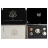 1992 SILVER PREMIER PROOF SET