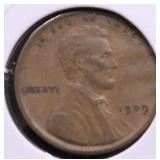 1909 VDB LINCOLN CENT AU