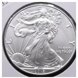 2018 SILVER EAGLE GEM