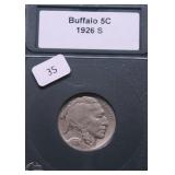 1926 S BUFFALO NICKEL F