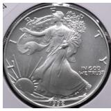 1992 SILVER EAGLE GEM