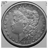 1882 S MORGAN DOLLAR XF