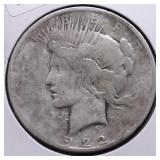 1922 D PEACE DOLLAR G