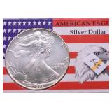 1995 SILVER EAGLE GEM