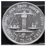 1 OZ .999 SILVER ROUND