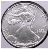 1997 SILVER EAGLE GEM