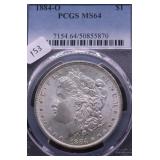 1884 O PCGS MS64 MORGAN DOLLAR