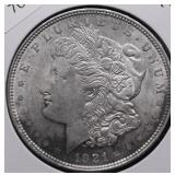 1921 MORGAN DOLLAR AU