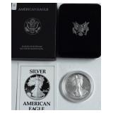 1990 PROOF SILVER EAGLE GEM