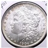 1904 O CHOICE BU MORGAN DOLLAR