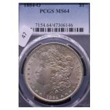 1884 O PCGS MS64 MORGAN DOLLAR