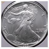 1993 SILVER EAGLE GEM