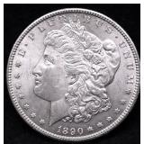 1890 CC CHOICE BU MORGAN DOLLAR