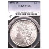 1900 O PCGS MS64 MORGAN DOLLAR