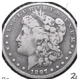 1897 O MORGAN DOLLAR F