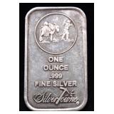 1OZ .999 SILVER BAR