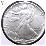 1991 SILVER EAGLE GEM