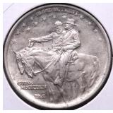 1925 CHOICE BU STONE MTN HALF DOLLAR