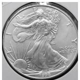 1998 SILVER EAGLE GEM