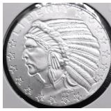 1 OZ .999 SILVER ROUND