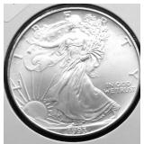 1993 SILVER EAGLE GEM