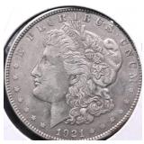 1921 MORGAN DOLLAR XF