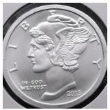 1 OZ .999 SILVER ROUND