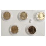 PRESIDENT DOLLAR SET GEM PROOF