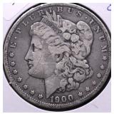 1900 O MORGAN DOLLAR VF