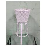 Small Wicker Plant Stand