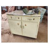 Vintage Shop Cabinet with Drawers