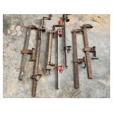 (7) 30" Bar Clamps