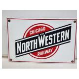 SSP Chicago and Northwestern Railroad Sign