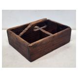 Primitive Wooden Nail Caddy