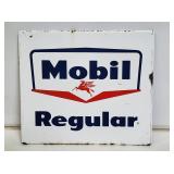 Mobil Regular SSP Gas Pump Sign