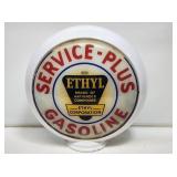 Service-Plus Ethyl Gasoline 13.5" Complete Globe