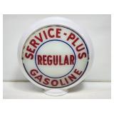 Service-Plus Regular Gasoline 13.5" Complete Globe