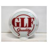 GLF Quality Gasoline 13.5" Complete Gas Pump Globe