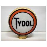 Tydol Gasoline 15" Complete Gas Pump Globe