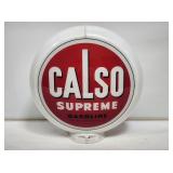 Calso Supreme Gasoline 13.5" Single Gas Pump Globe